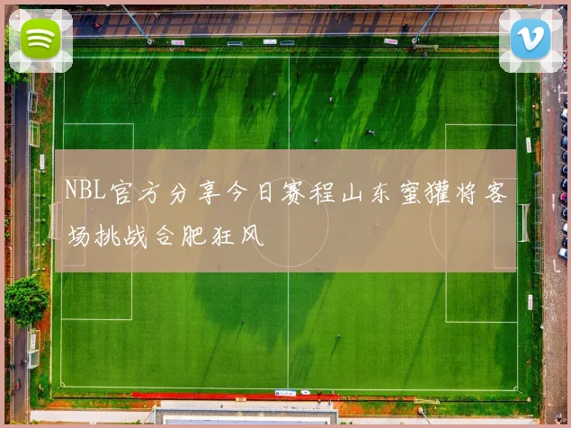 NBL官方分享今日赛程山东蜜獾将客场挑战合肥狂风